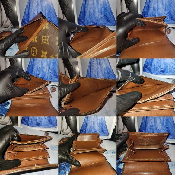 Authentic LOUIS VUITTON Monogram Porte Monnaie Tresor Chain Authentic - Picture 8 of 16